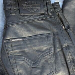 5 Pocket Leather Pants